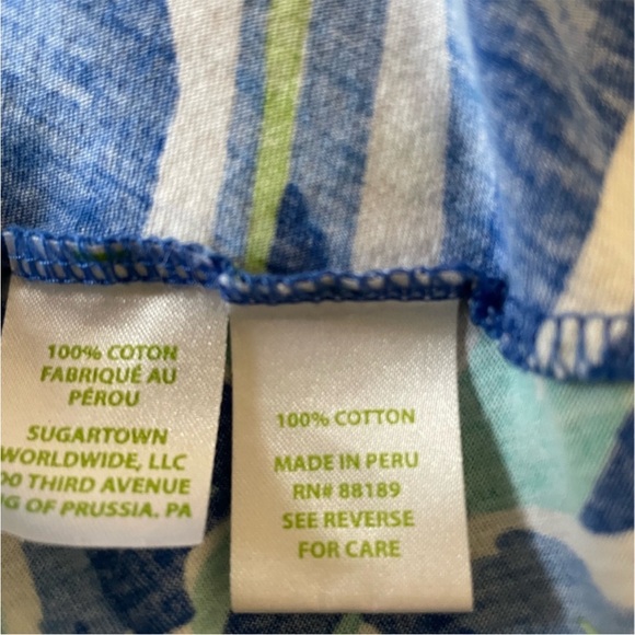 Lilly Pulitzer Elle Dress Blue Crush
Bamboo Print Size 4T (estimate) - Picture 2 of 6